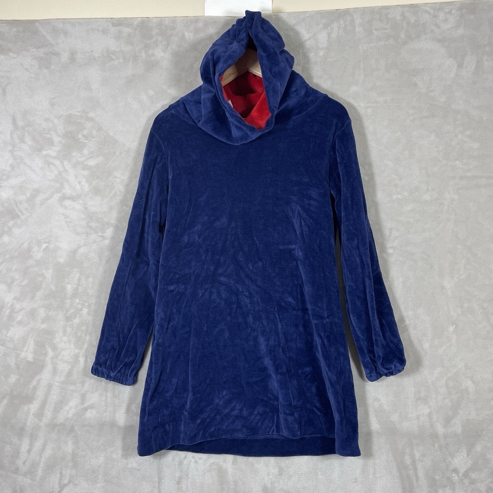 Deadstock 50s 60s Cotton Velour Sleepwear Hoodie Pajama Mens Medium Meier Frank